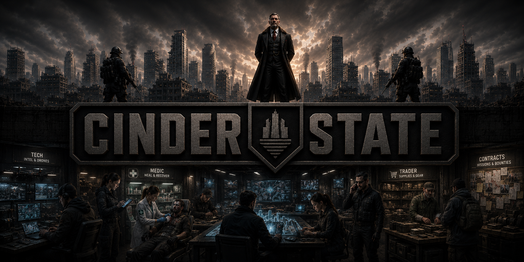Cinder State key art.